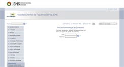 Desktop Screenshot of hdfigueira.min-saude.pt