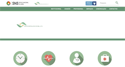 Desktop Screenshot of chs.min-saude.pt